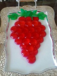 ژله انگور سه بعدی