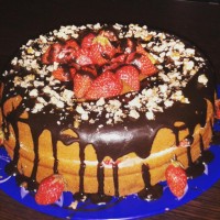 بفرمایید کیک شکلاتی به مناسبت نیمه شعبان