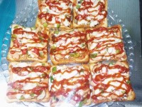 پیتزا لقمه ایی