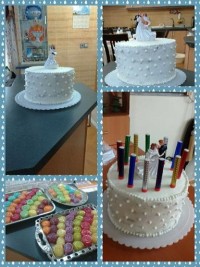 کیک وژله رولی