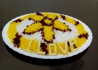 تزیین زرشک پلو