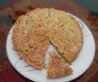 کیک مرغ پنیری