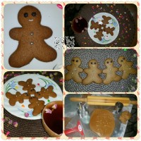 شیرینی زنجبیلی به شکل آدمک