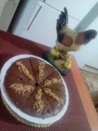 کیک شکلاتی فوری (کم کالری)