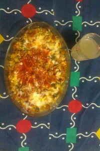 سوفله مرغ و قارچ