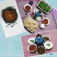 آبگوشت دیزی سنگی