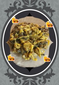 خوراک مرغ با سس خامه