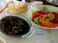 چلووخورش قورمه سبزی