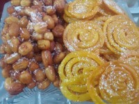 زولبیا و بامیه خودم پز