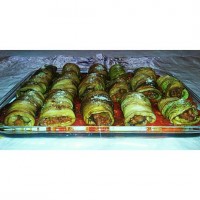 رولت گوشت و بادمجان