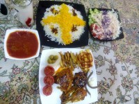 زرشک پلوبامرغ