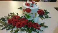 نقاشی روی کیک
