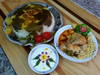 نهار ما پلو قالبی