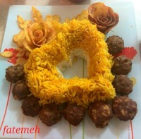 برنج وگوشت قلقلی واسه اولین سحری ماه مبارک رمضان