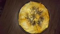 خوراک لقمه ای گوشت و پنیر