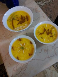 شعله زردای اول ماه رمضون