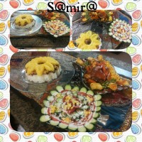 zereshk polo ba morgh o salad