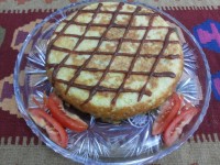 پنکیک سیب زمینی و عدس