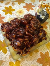 مینی دونات شکلاتی