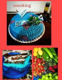 کیک تولد ابجیم که عاشقه سالیوانه