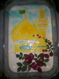 تزیین ماست برای مسابقه