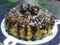 کیک انبه و نارگیل