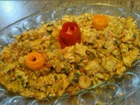 املت بادمجان و گوجه فرنگی