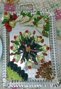 نون وپنیر وسبزی افطار