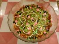 تزیین آش رشته