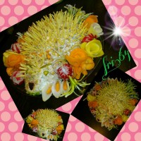 الویه به شکل جوجه تیغی