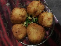 سیب زمینی های کوچک شکم پر