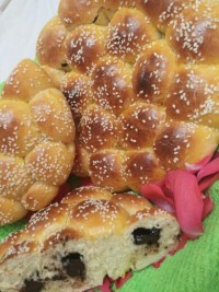 نان شیرمال لانه زنبوری مغزدار