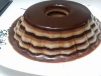 ژله شکلاتی راه راه