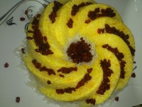 برنج با ته دیگ ماست