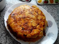 اسپاگتی با سس پستو پخته در فر