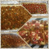 پیتزا قارچ وگوشت