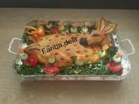 آهوی شکم پر