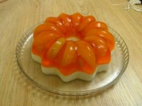 دسر هلو با ژله