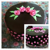 کیک تولد برای کیانای عزیزم