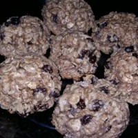 کوکی جو و میوه های خشک