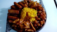 بامیه،زولبیا،گوشفیل