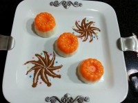 فرنی دو رنگ