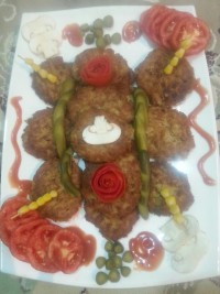کتلت قارچ با گوشت