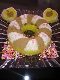 شله زرد قالبی