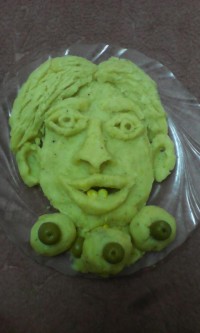 پوره تند سیب زمینی شیرین