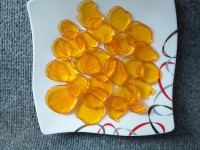 ابنبات پولکی زعفرانی