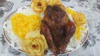 مرغ بریان خانگی