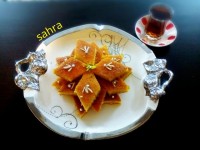 کیک باقلواکیک شربتی