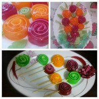 ژله رولتی یا فرفره ای