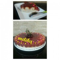 کیسل لایه ای انار و شیر